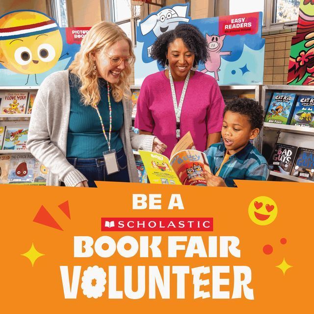 We need book fair volunteers