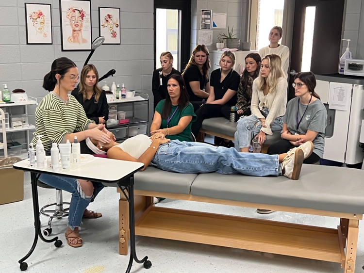 Abi Wynn giving facial - 5