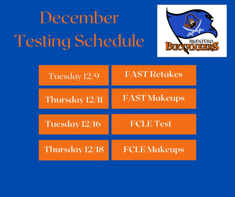 December testing