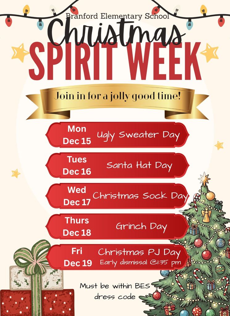 Christmas Spirit Week