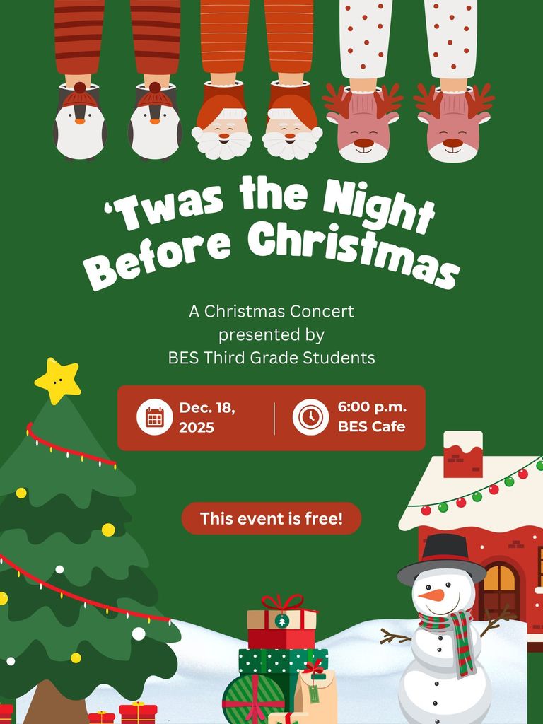 3rd grade Christmas Concert