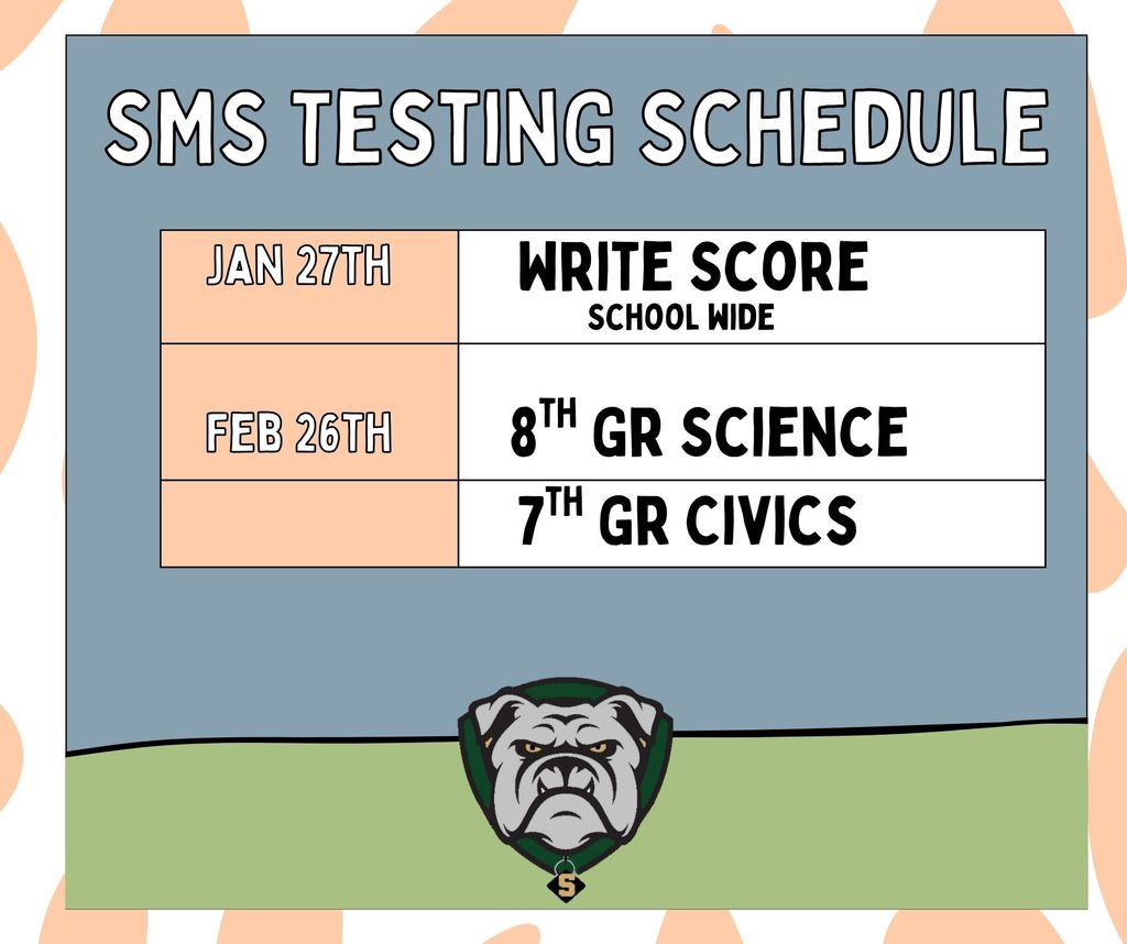 Testing Schedule