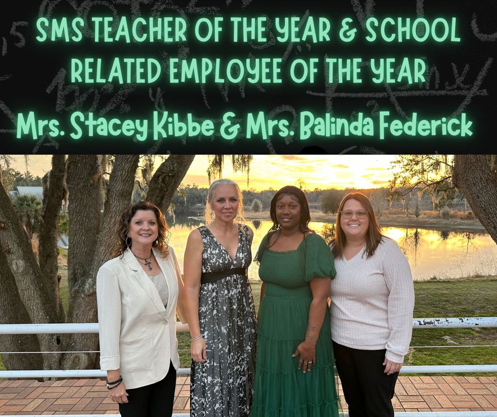 Mrs. Green, Mrs. Kibbe,  Mrs. Balinda Federick, & Mrs. Cara Disken - a picture