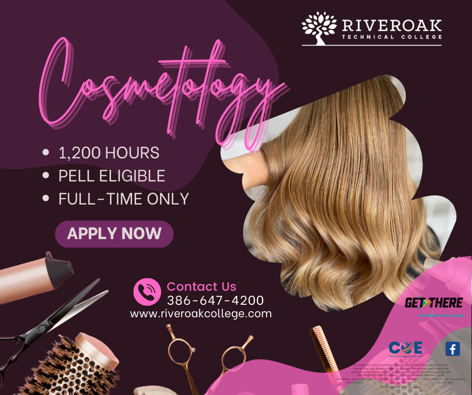 Now Enrolling - Cosmetology 2025 3