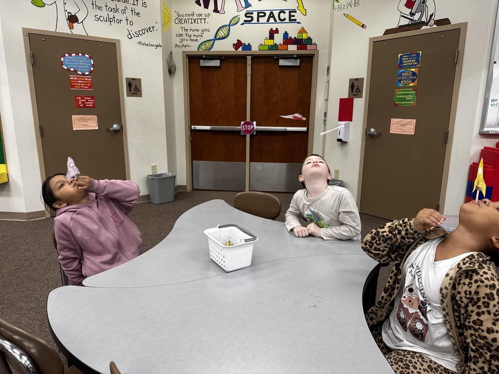 Students Launching their rockets