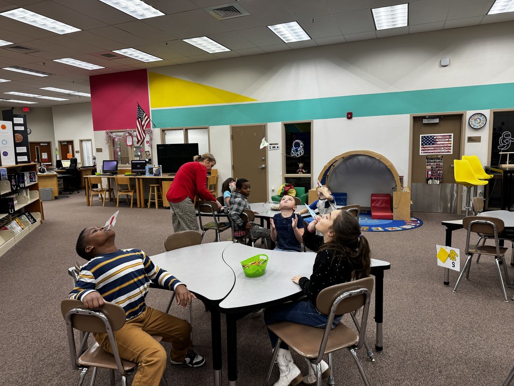 Students Launching their rockets