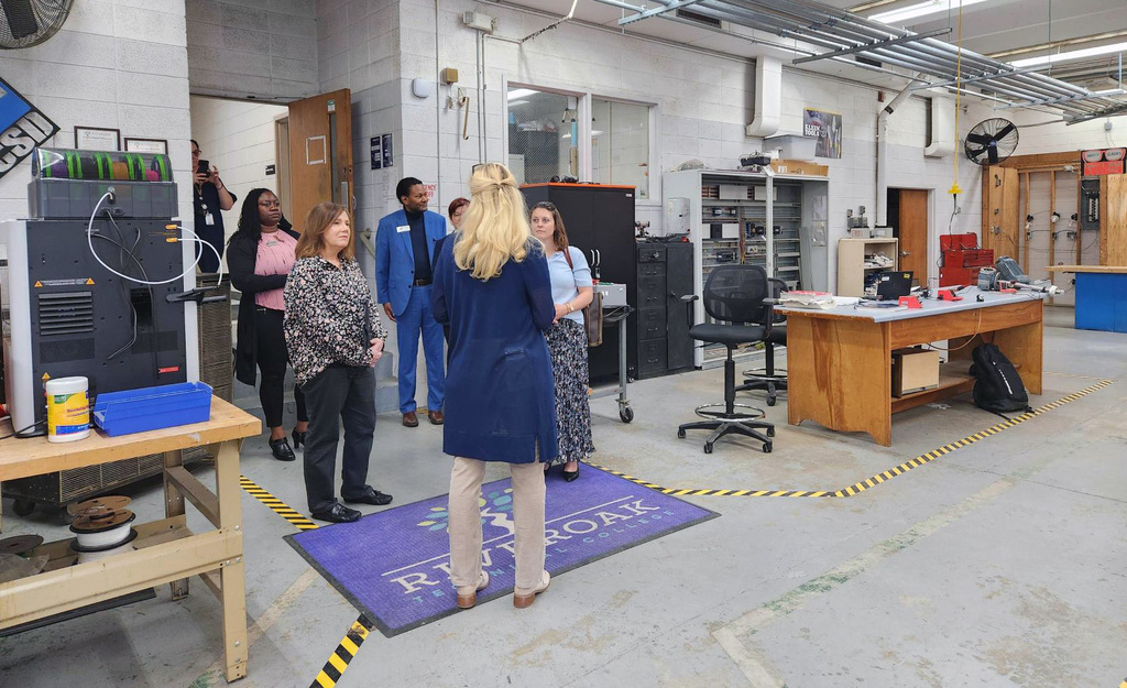 RIVEROAK hosted a facility tour for CareerSource Florida's President and CEO, Adrienne Johnston, on Thursday, February 12, 2026.