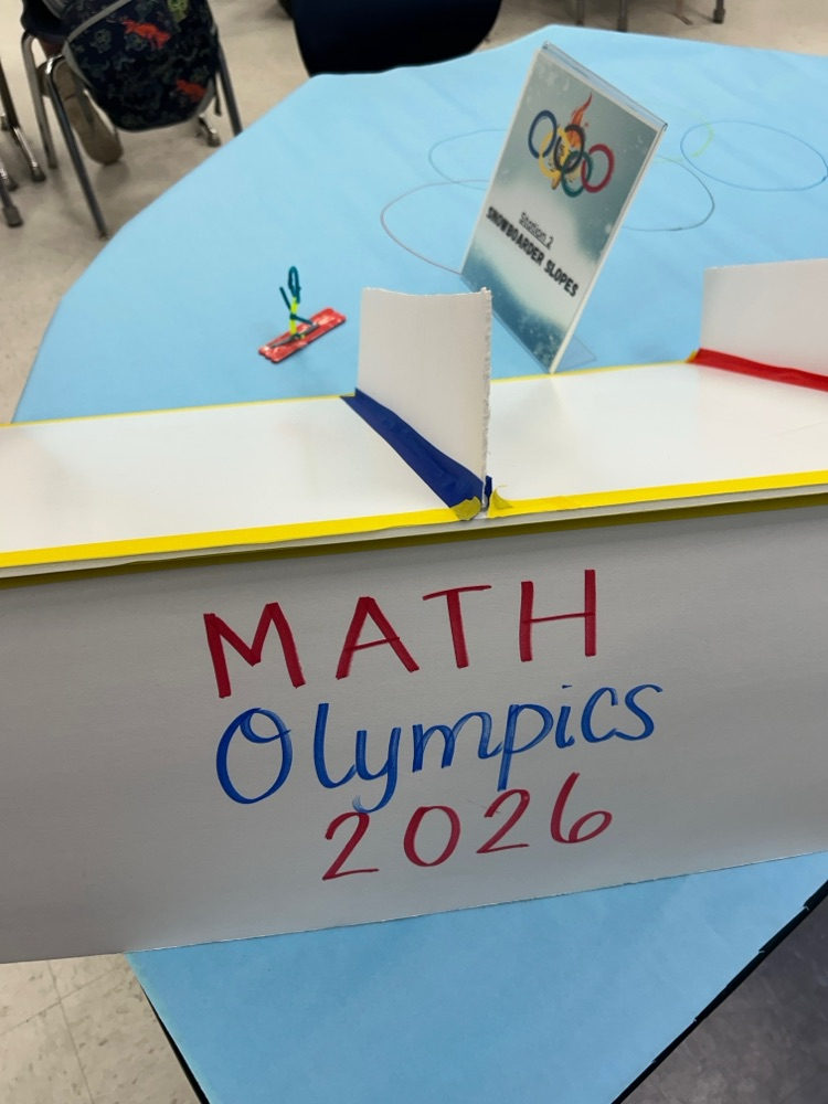 Math Olympics sign 