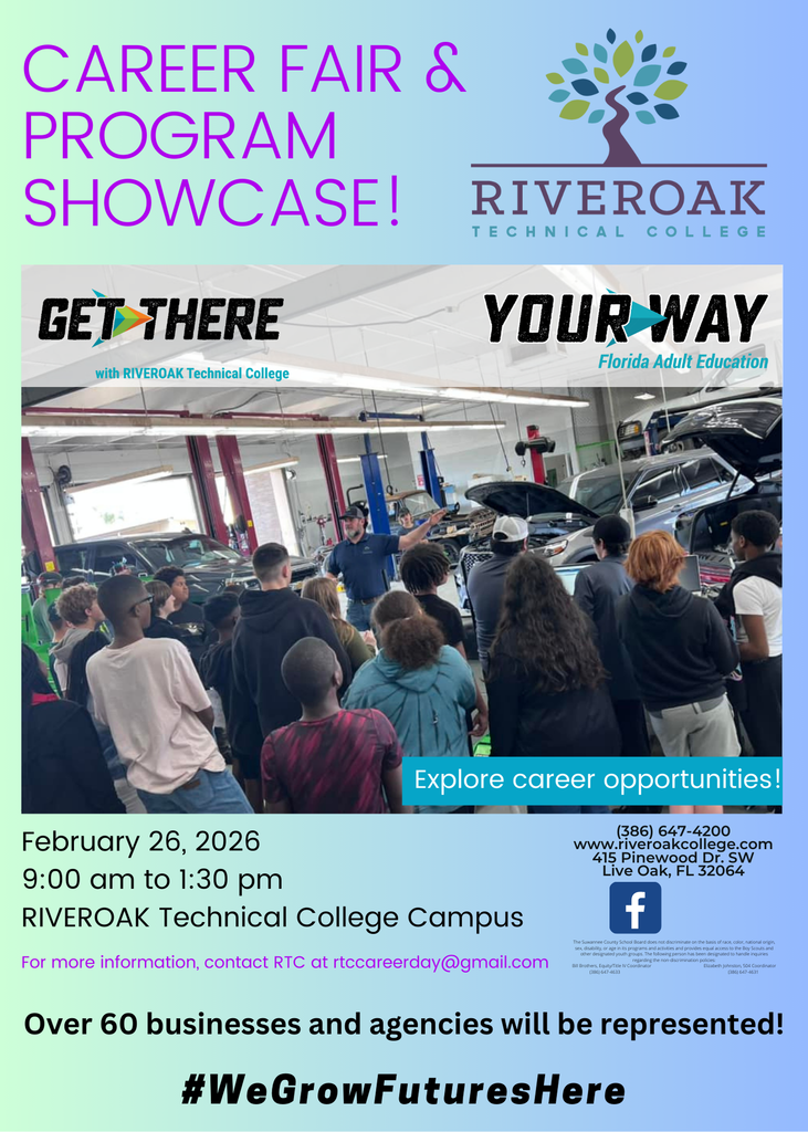 RIVEROAK Career Fair Flyer