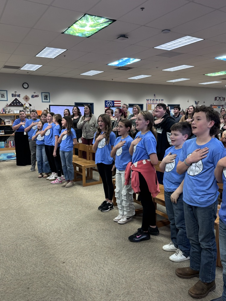 ARK Club leading the pledge