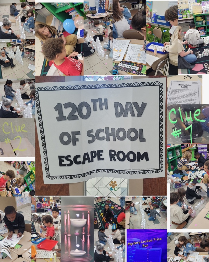120th Day of school Escape room