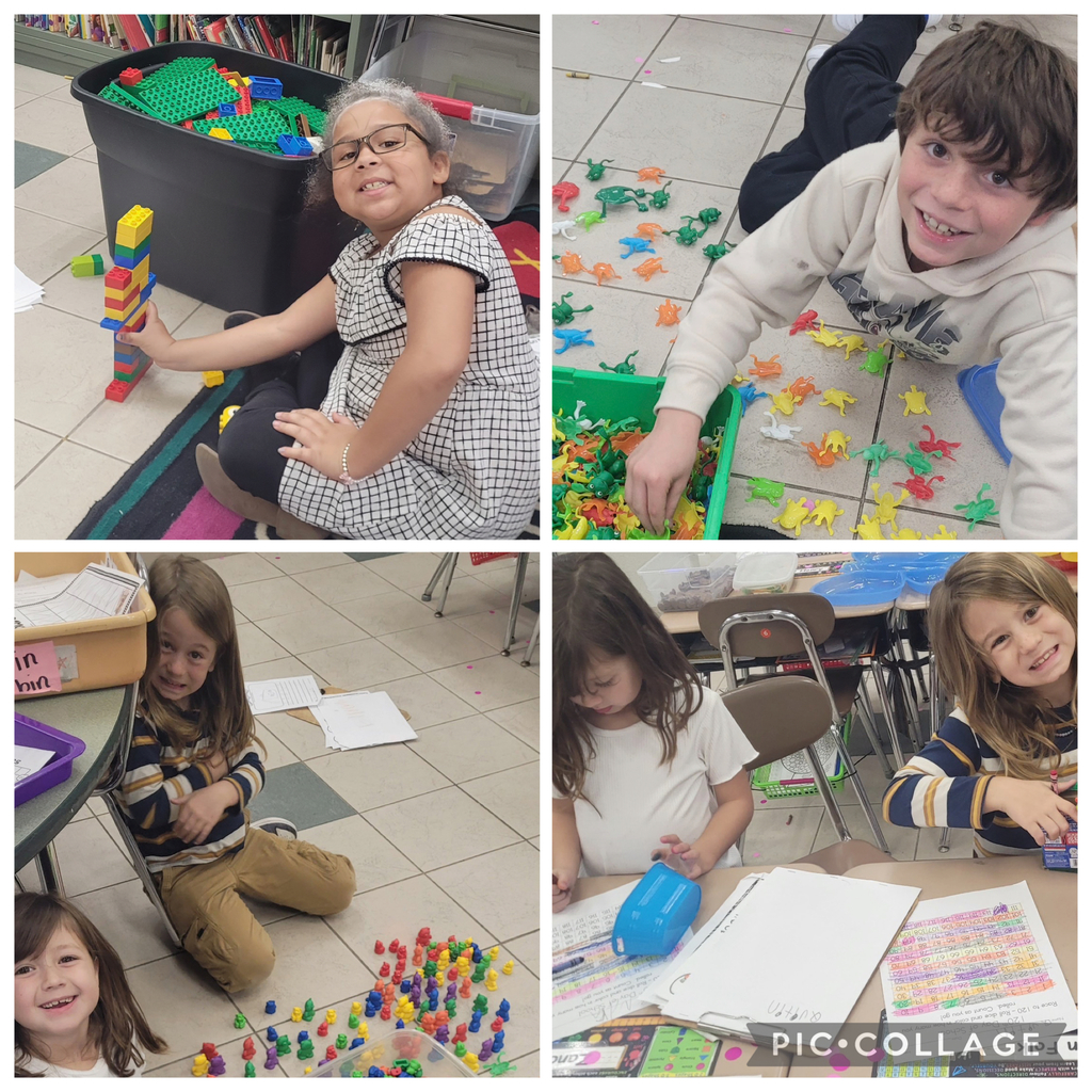 120th Day of school Escape room students working on math challenges