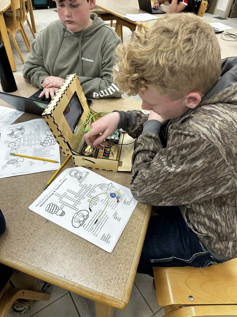 Students Building Piper Computers