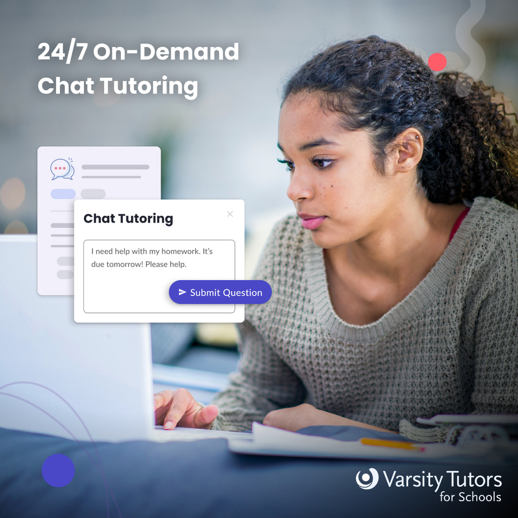 Chat Tutoring HS Social Media Image