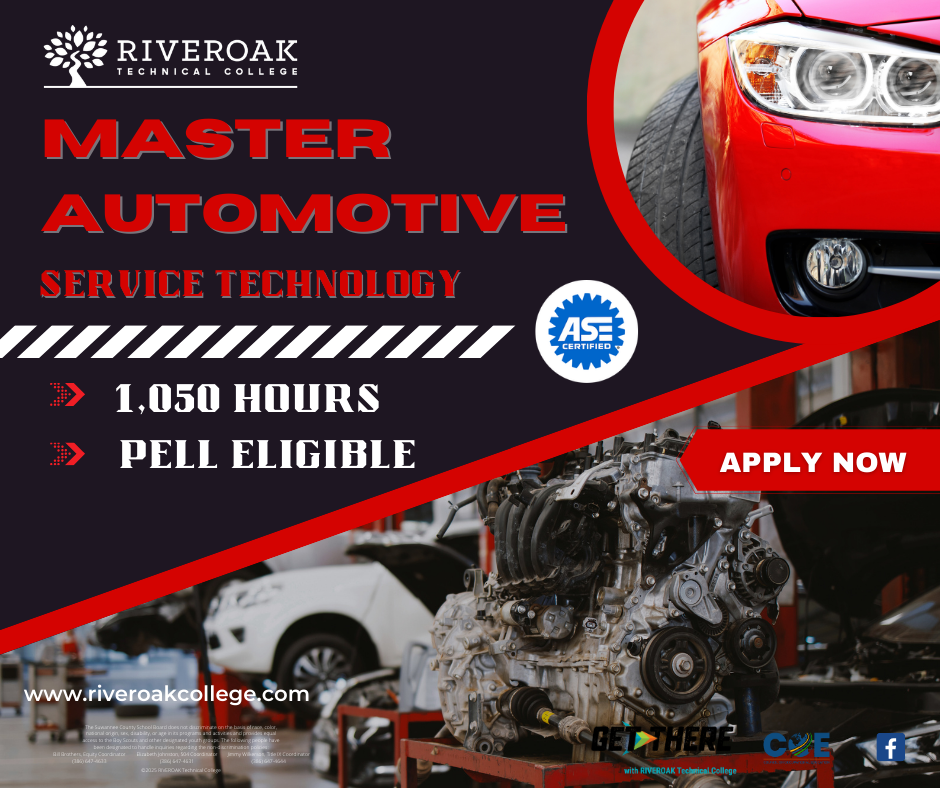 Now Enrolling - Master Auto Service Technology