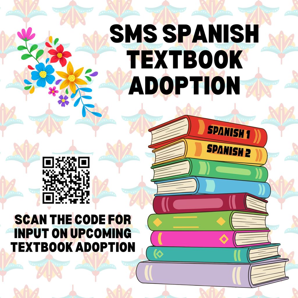 flyer for spanish textbook adoption