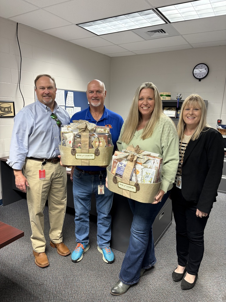 BHS Administrative Team with Ronnie Gray and Jennifer Barrs