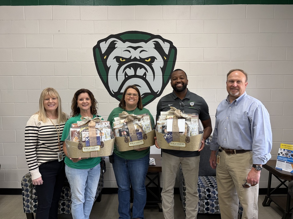 SMS Administrative Team with Ronnie Gray and Jennifer Barrs