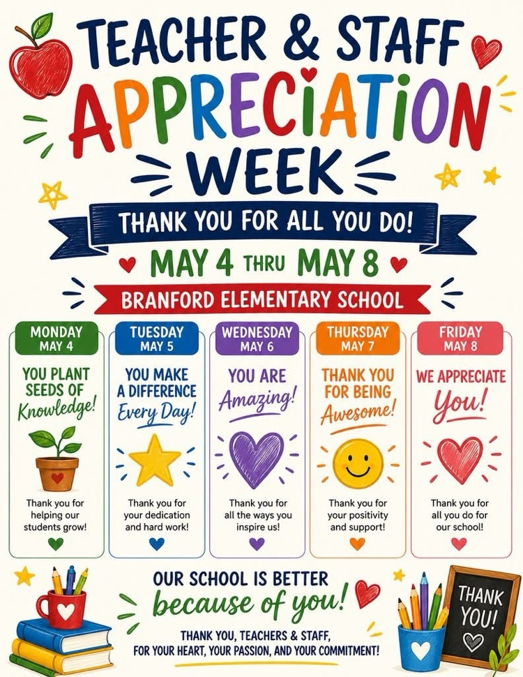 Teacher& staff appreciation 2026