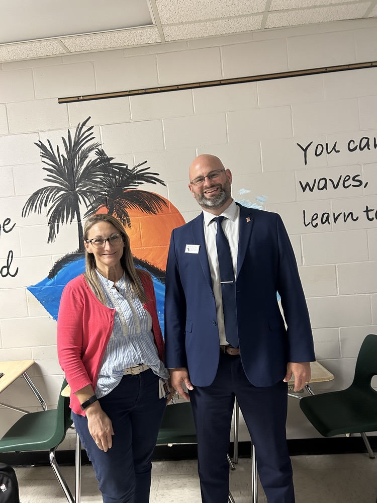 Florida teacher of the year with shs teacher 