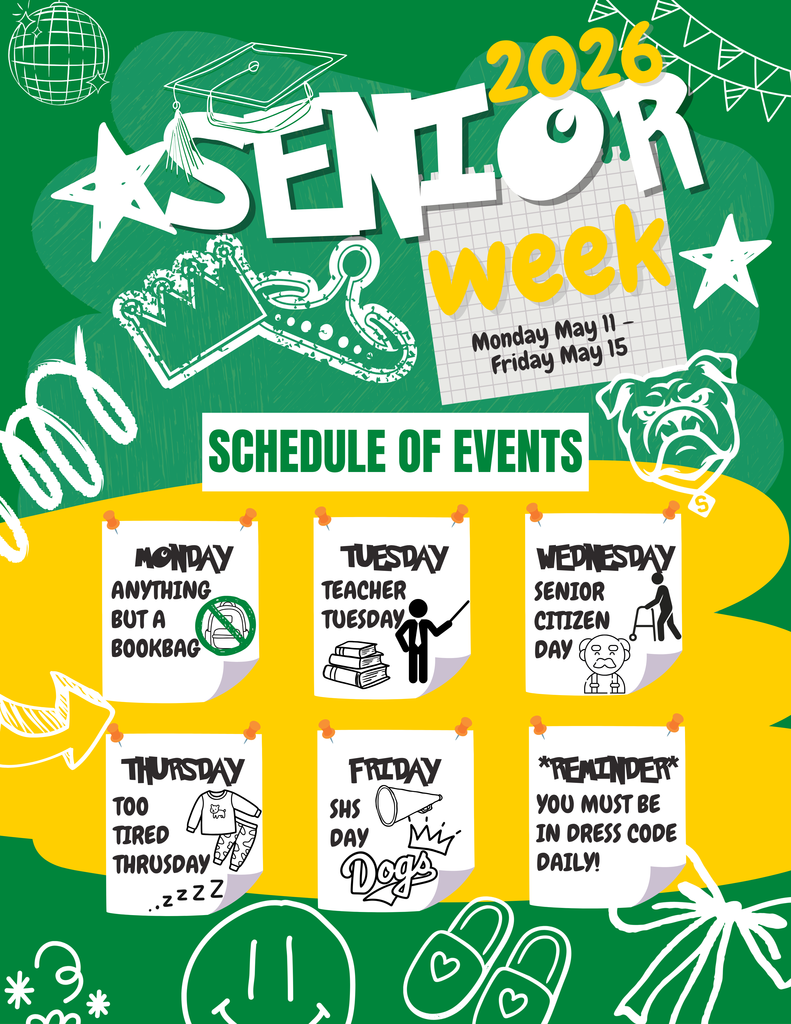Senior Week Dress Up Days - 2026