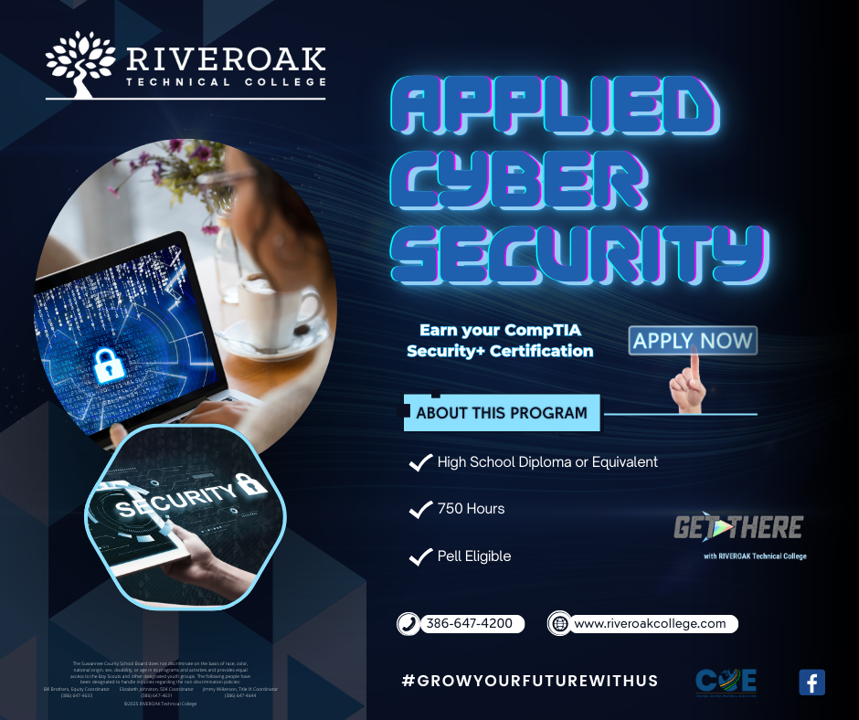 Now Enrolling - Applied Cybersecurity