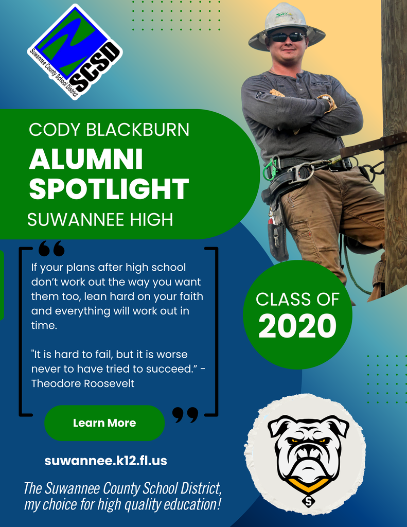 SCSD Alumni Spotlight - Cody Blackburn