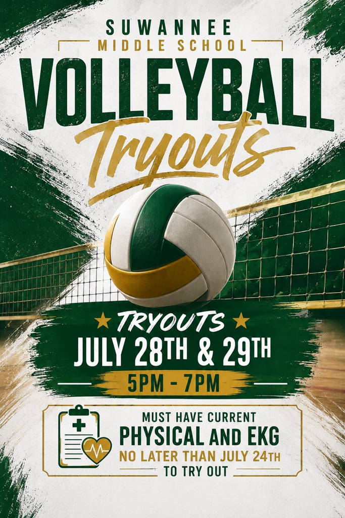 volleyball tryout flyer