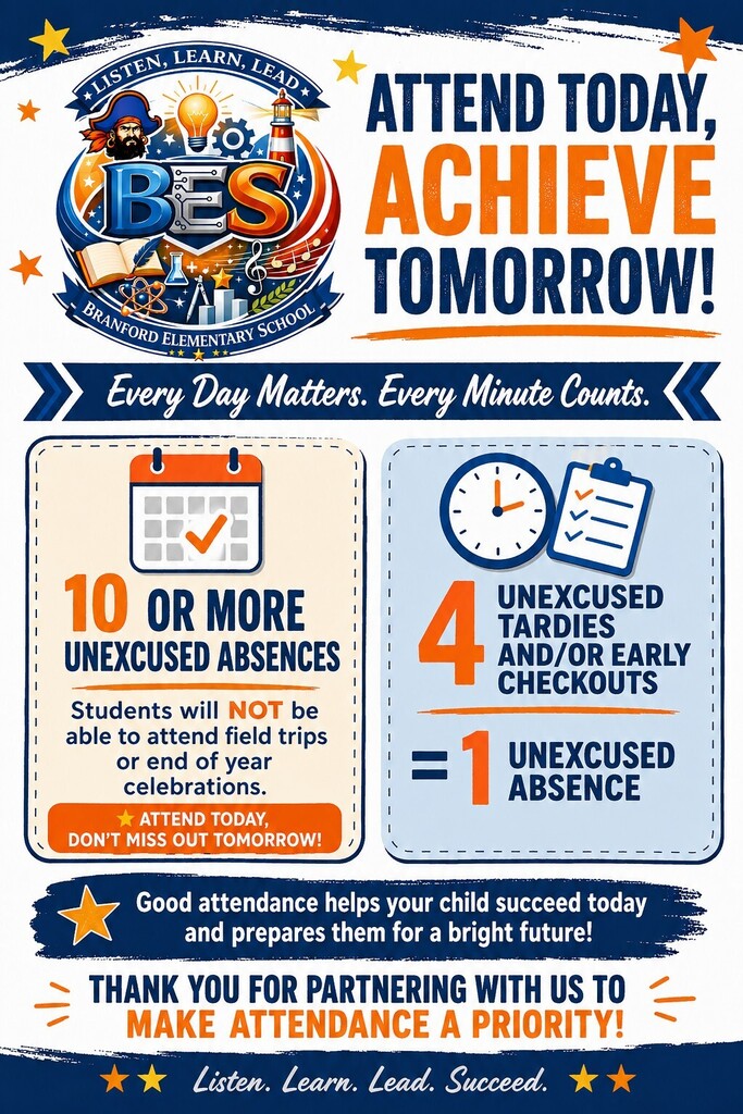 Attendance policy for field trips and end of year celebrations 2026-2027