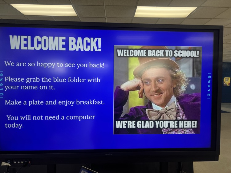 welcome back 1