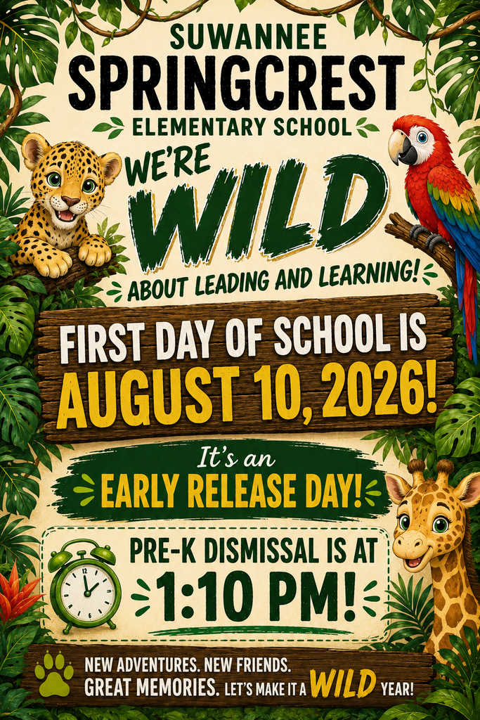 8/10/26 Early Release for Pre-K