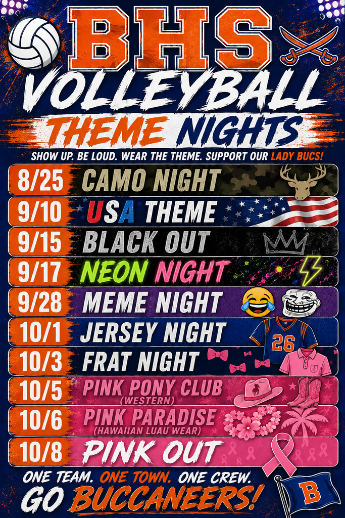 Volleyball student section