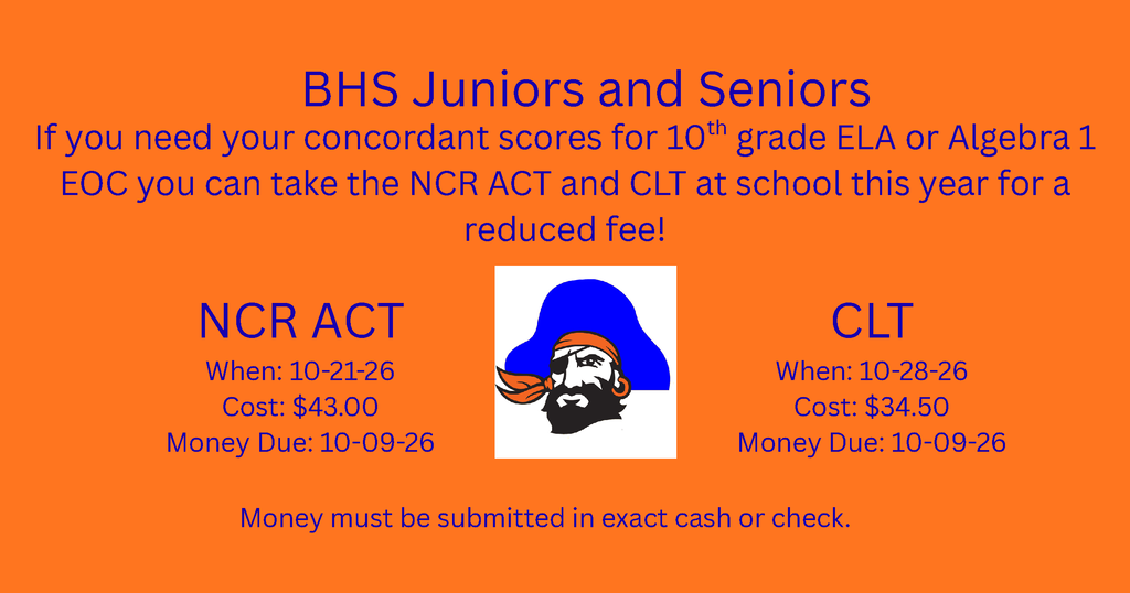 NCR ACT and CLT Testing Dates and Cost