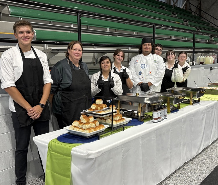 The BHS culinary program catered the Take Stock In Children meal. 