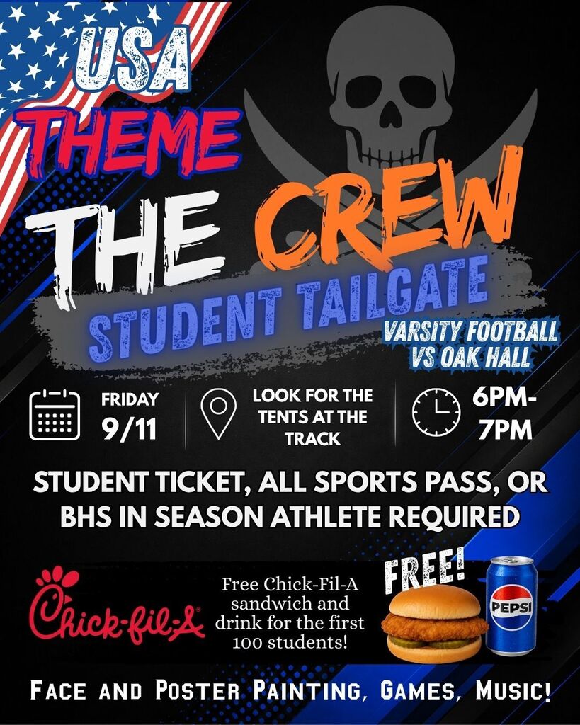 Student Tailgate Info