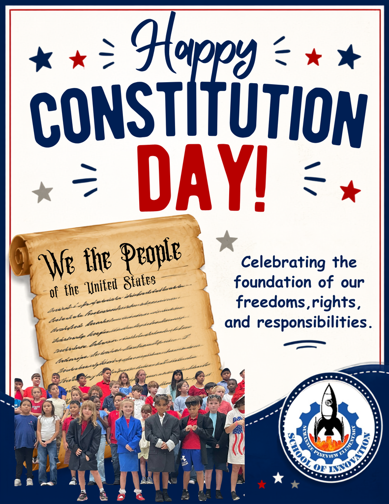 Flyer For Constitution day: Celebrating the foundation of our freedoms, rights, and responsibilities.
