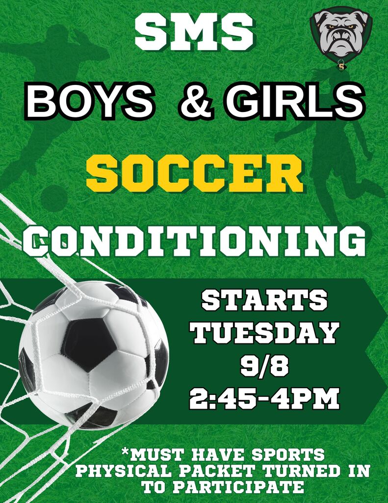 soccer conditioning flyer