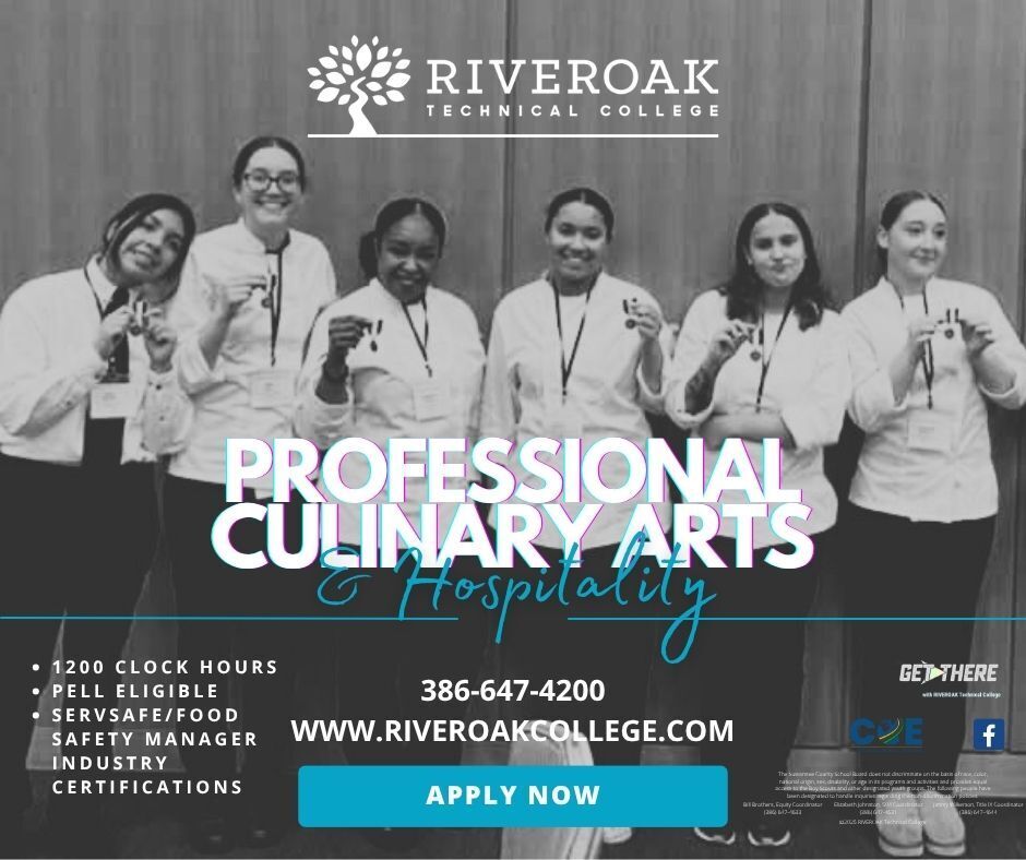 Apply now for culinary arts program