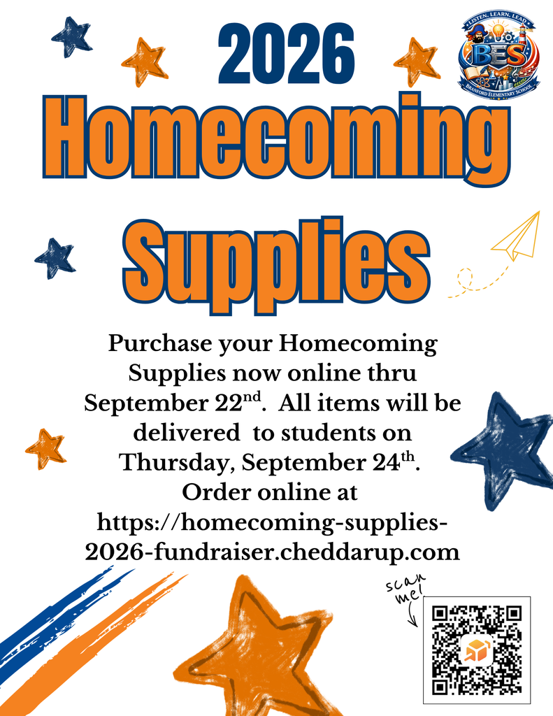 Purchase Homecoming Supplies now before September 22nd.
