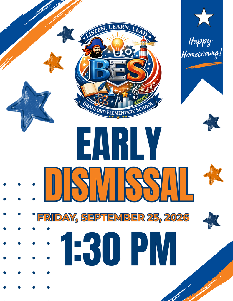 Early Dismissal for BHS Homecoming this Friday, Sept 25th at 1:30 pm