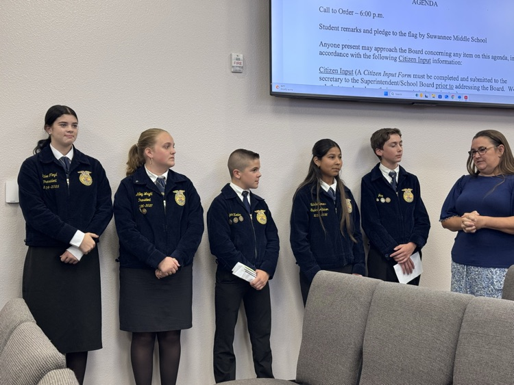 SMS FFA members speaking to board members