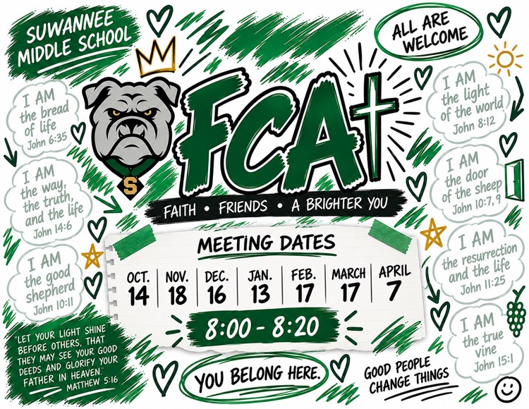 flyer for FCA meetings 