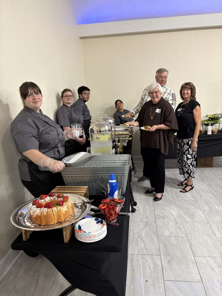BHS culinary students catered the class of 1976 reunion this weekend. 