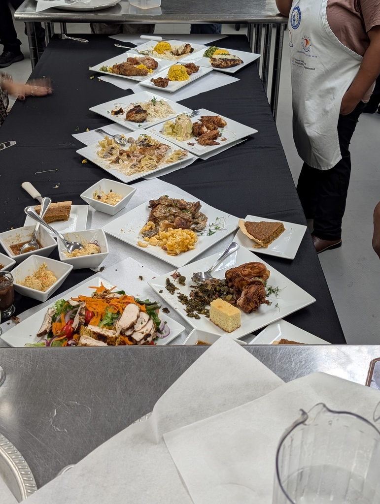 Final exam dishes