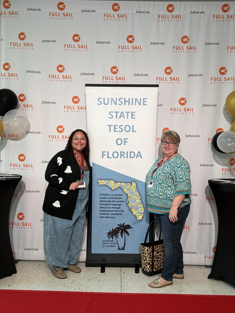 Suwannee County teachers and coordinators attended the 46th Annual Sunshine State TESOL Conference at Full Sail University in Orlando