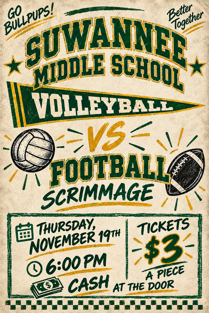flyer for fundraiser - volleyball bs football scrimmage 