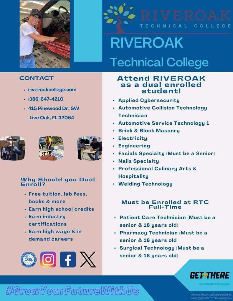 RTC Dual Enrollment Information