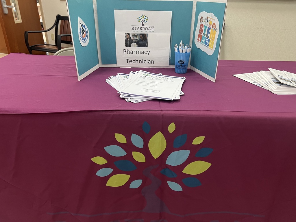 Pharmacy Technician booth at Suwannee Pineview's STEMposium