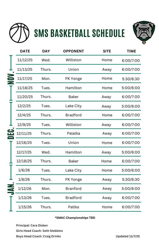 updated basketball schedule