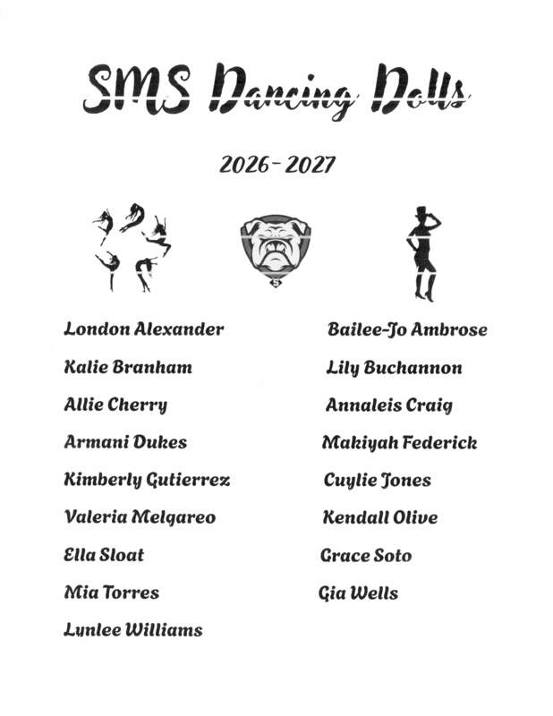 SMS Dancing Dolls Roster